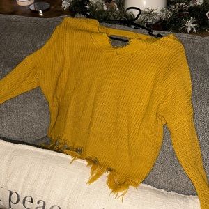 Mustard sweater